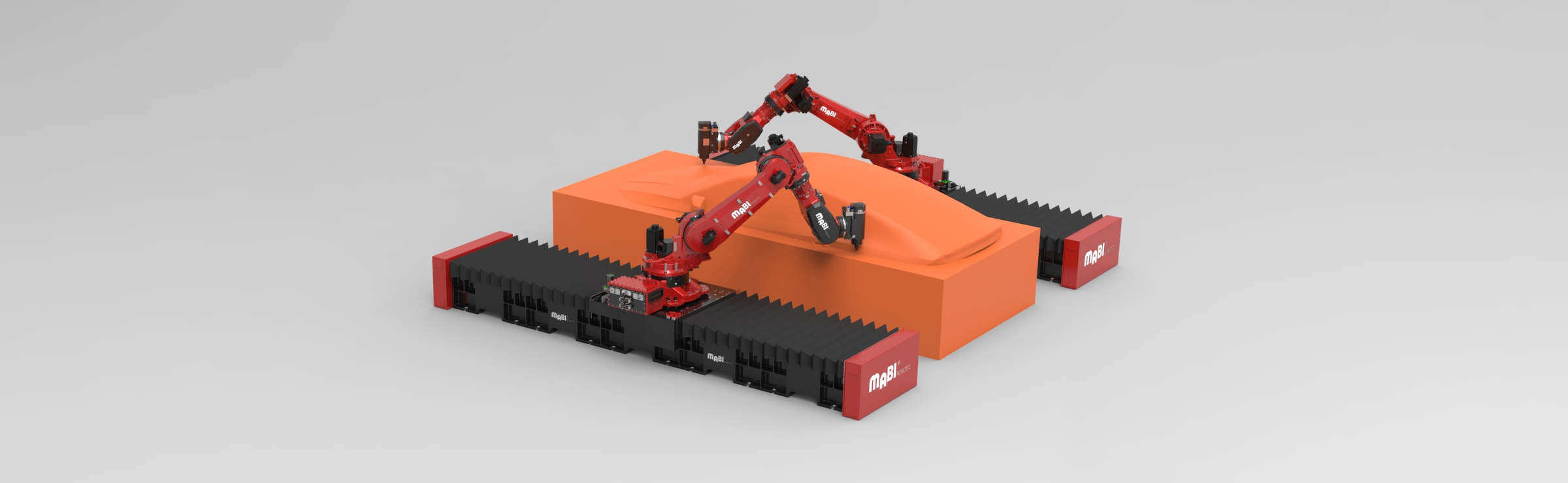 Model milling with the MAX-100-2.25 | MABI Robotic